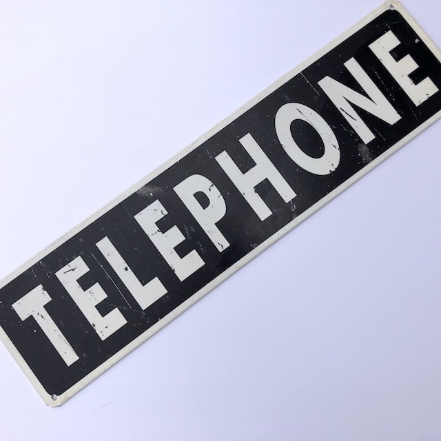 SIGN, Telephone - 51 x 13cm
